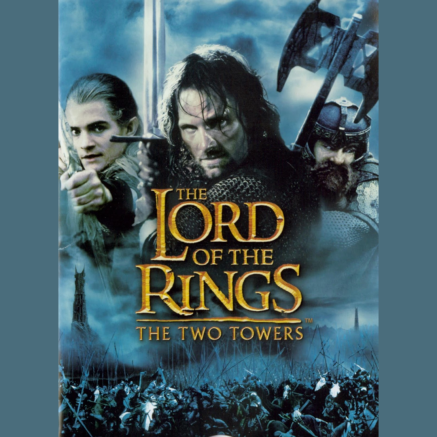 Lord of the Rings: The Two Towers movie poster